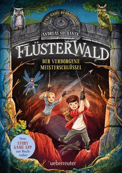 Flüsterwald - Eine neue Bedrohung. Der verborgene Meisterschlüssel. (Flüsterwald, Staffel II, Bd. 1) Andreas Suchanek (1)