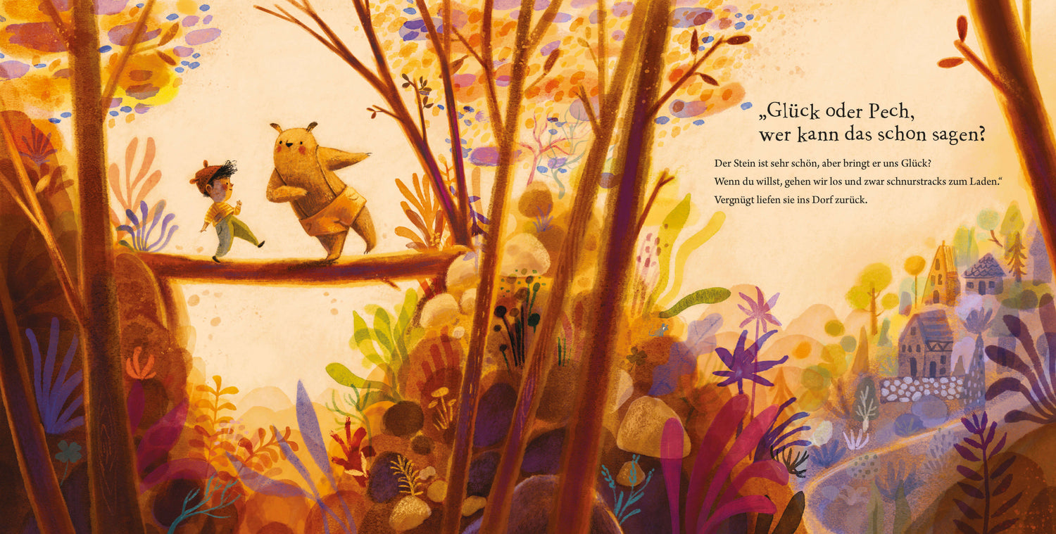 Glück oder Pech Wer kann das schon sagen? Ian De Haes 9783707453195 Annette Betz im Ueberreuter Verlag (2)