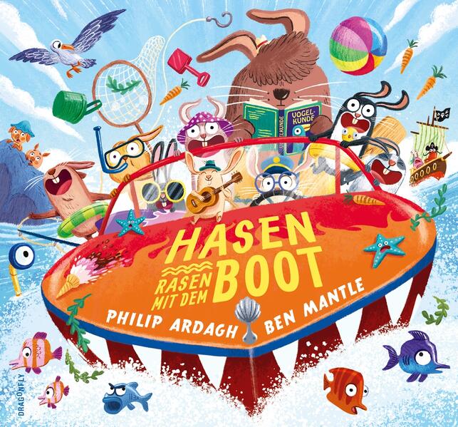 Hasen rasen mit dem Boot Philip Ardagh 9783748801795 Dragonfly - Verlagsgruppe HarperCollins Deutschland GmbH (1)