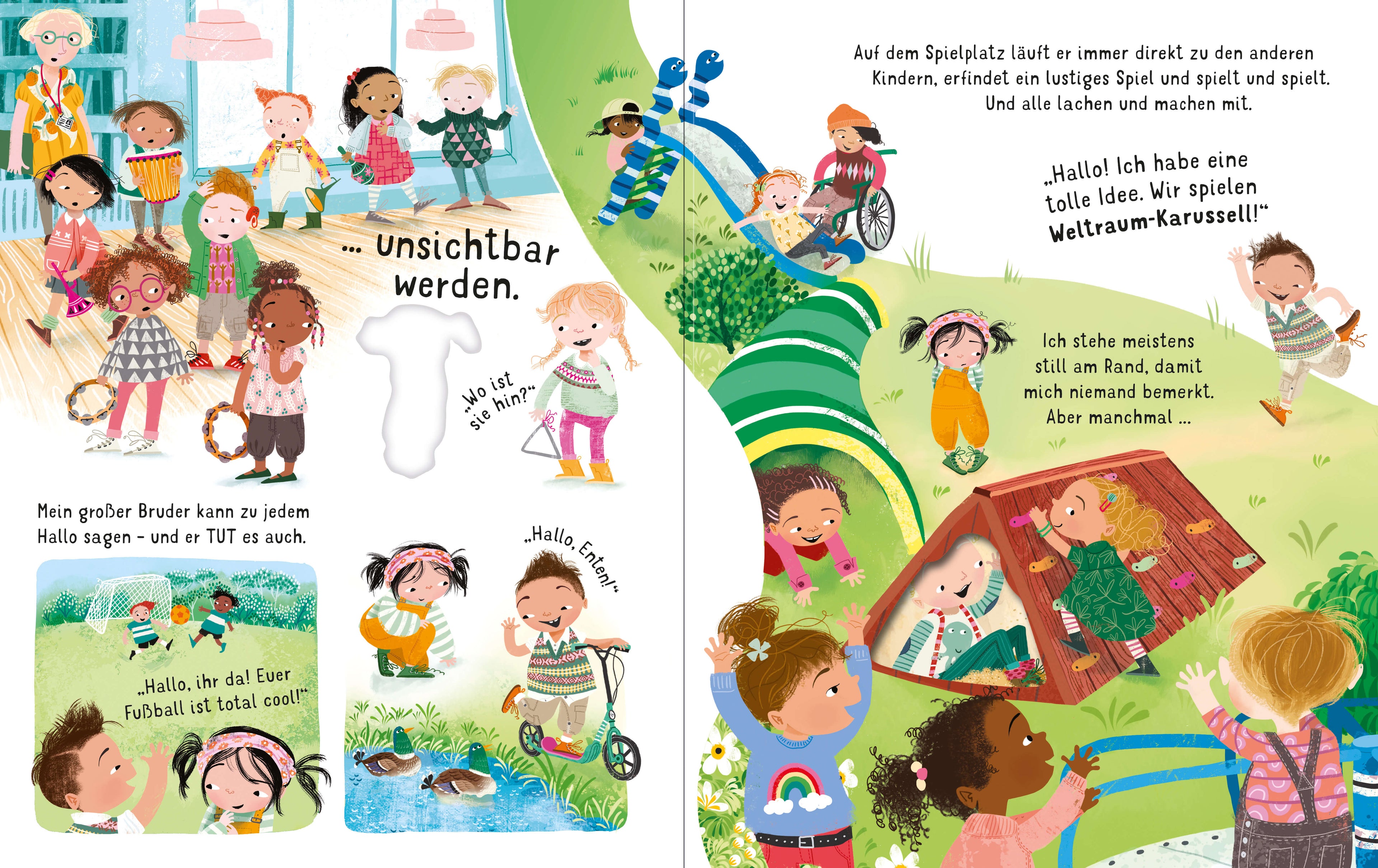 Ich bin (manchmal) schüchtern Bilderbuch zum Thema Schüchternheit mit hochwertig 9781035701292 Usborne im dtv (3)