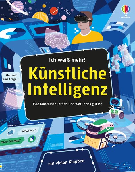 Ich weiß mehr! Künstliche Intelligenz Wie Maschinen lernen und wofür das gut ist – kindg 9781035703395 Usborne im dtv (1)