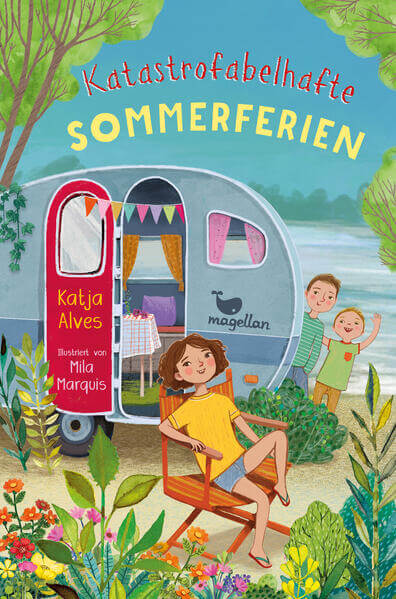 Katastrofabelhafte Sommerferien Ein Kinderbuch für Jungen und Mädchen ab 9 Jahren  Katja Alves 9783734841767 Magellan Gmb...