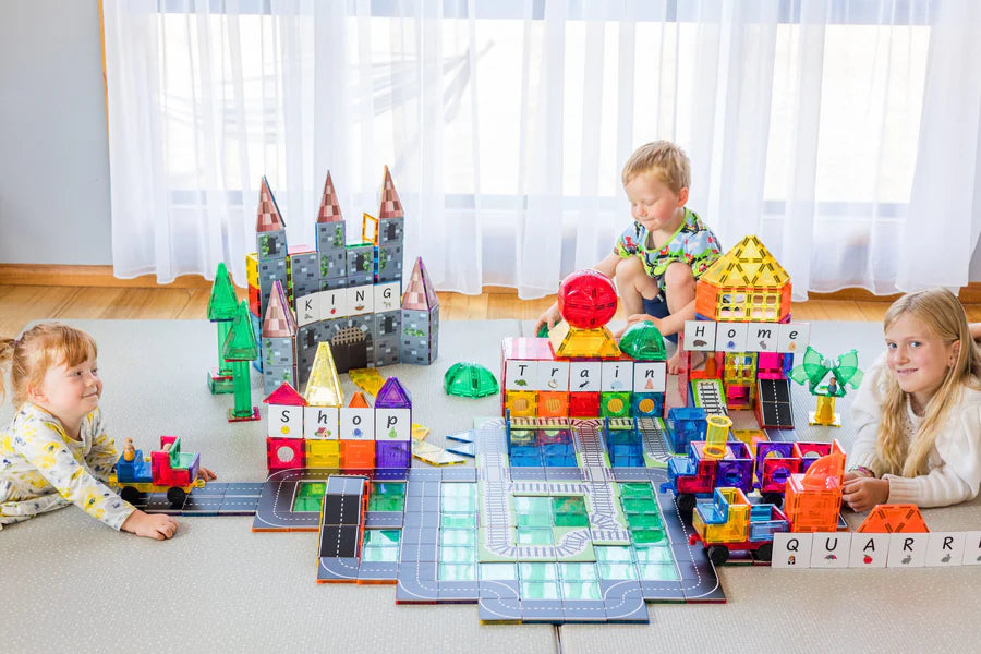 Learn & Grow - Bau mit Magnetbausteinen