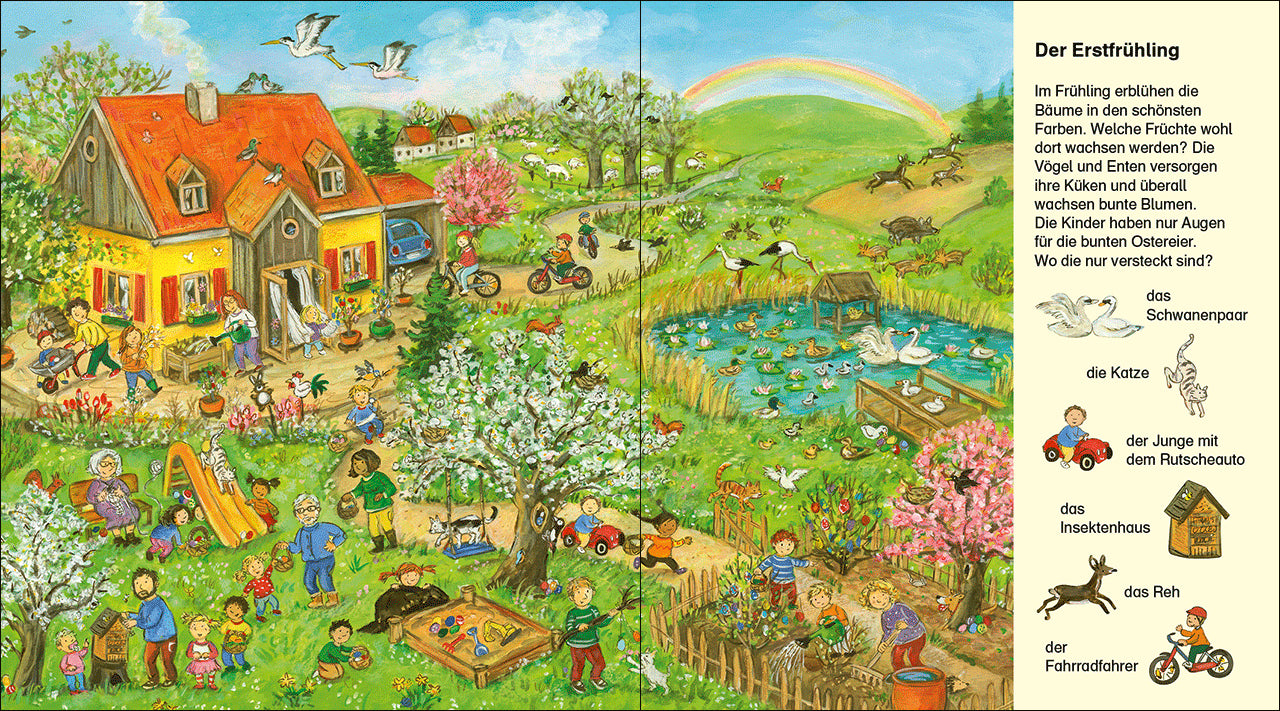 Loewe Verlag GmbH 9783743221413 Suche und finde! Jahreszeiten Wimmelbuch ab 2 Jahren mit 66 spannenden Suchaufga (3)