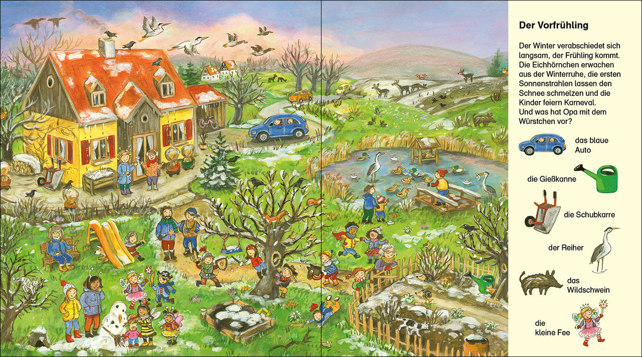 Loewe Verlag GmbH 9783743221413 Suche und finde! Jahreszeiten Wimmelbuch ab 2 Jahren mit 66 spannenden Suchaufga (4)