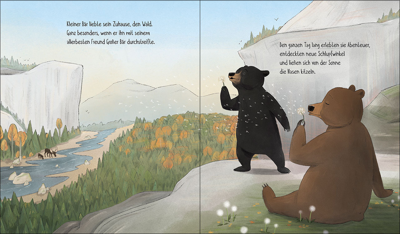 Loewe 978-3-7432-1667-9 Was ist los mit dir, Großer Bär? Liebevolles Bilderbuch über Traumata und PTBS - gi (4)