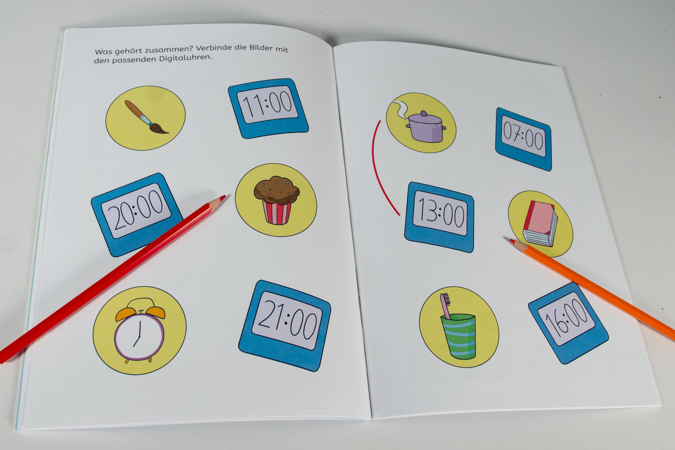 Loewe 978-3-7432-1698-3 Ich entdecke die Uhrzeit - Lernerfolge garantiert! Lernerfolge garantiert! - Übungsbuch zum spiele...