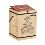 KAPLA® 280er KASTEN : 280 Plättchen + 1 Buch rot