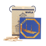 KAPLA® 280er KASTEN : 280 Plättchen + 1 Buch blau