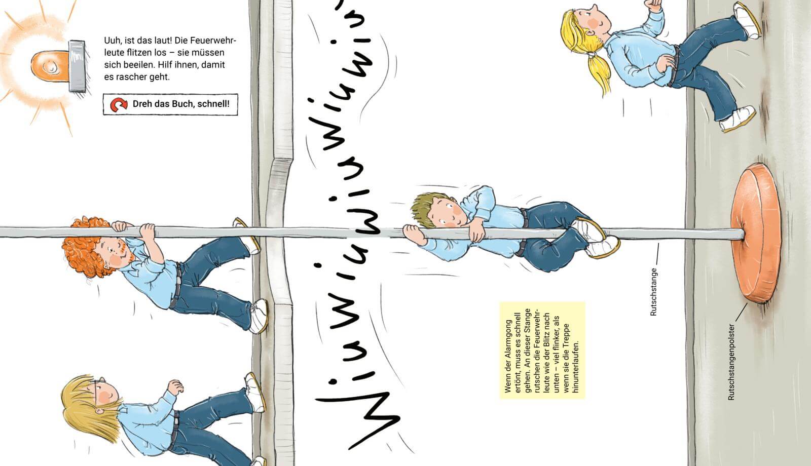 Mach mit - Bei der Feuerwehr Sandra Grimm 9783551254436 Carlsen Verlag GmbH (3)