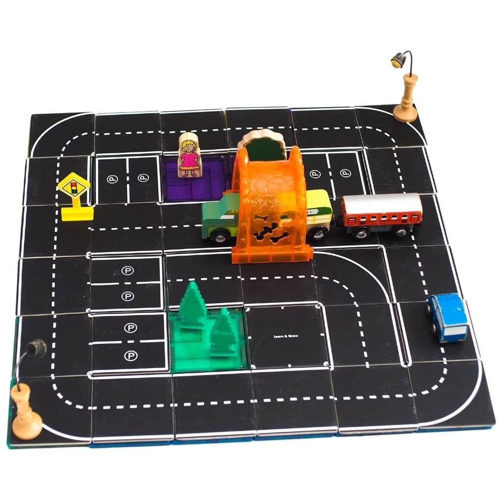Magnetischer Fliesentopper - Straße (40 Teile)