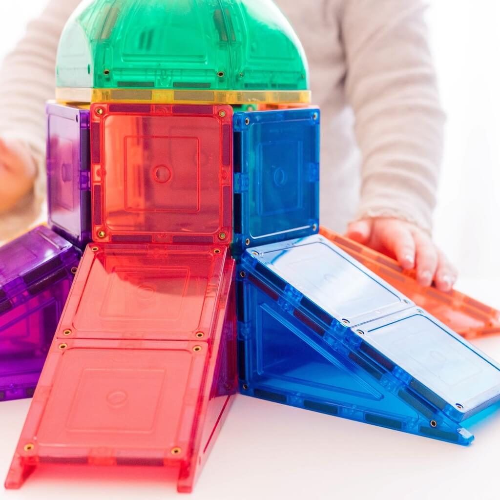 Magnetbausteine – Kuppelpackung (18 Teile)