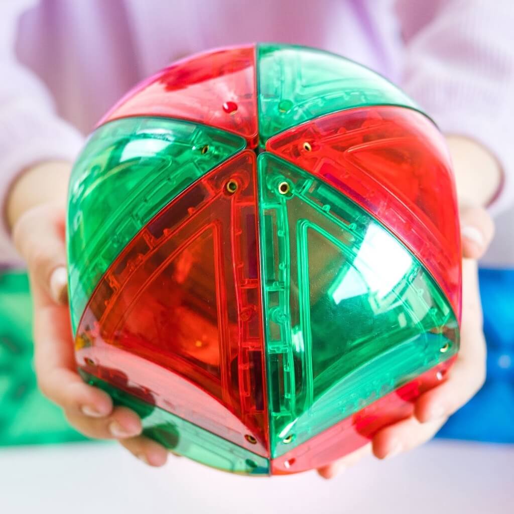Magnetbausteine – Kuppelpackung (18 Teile)