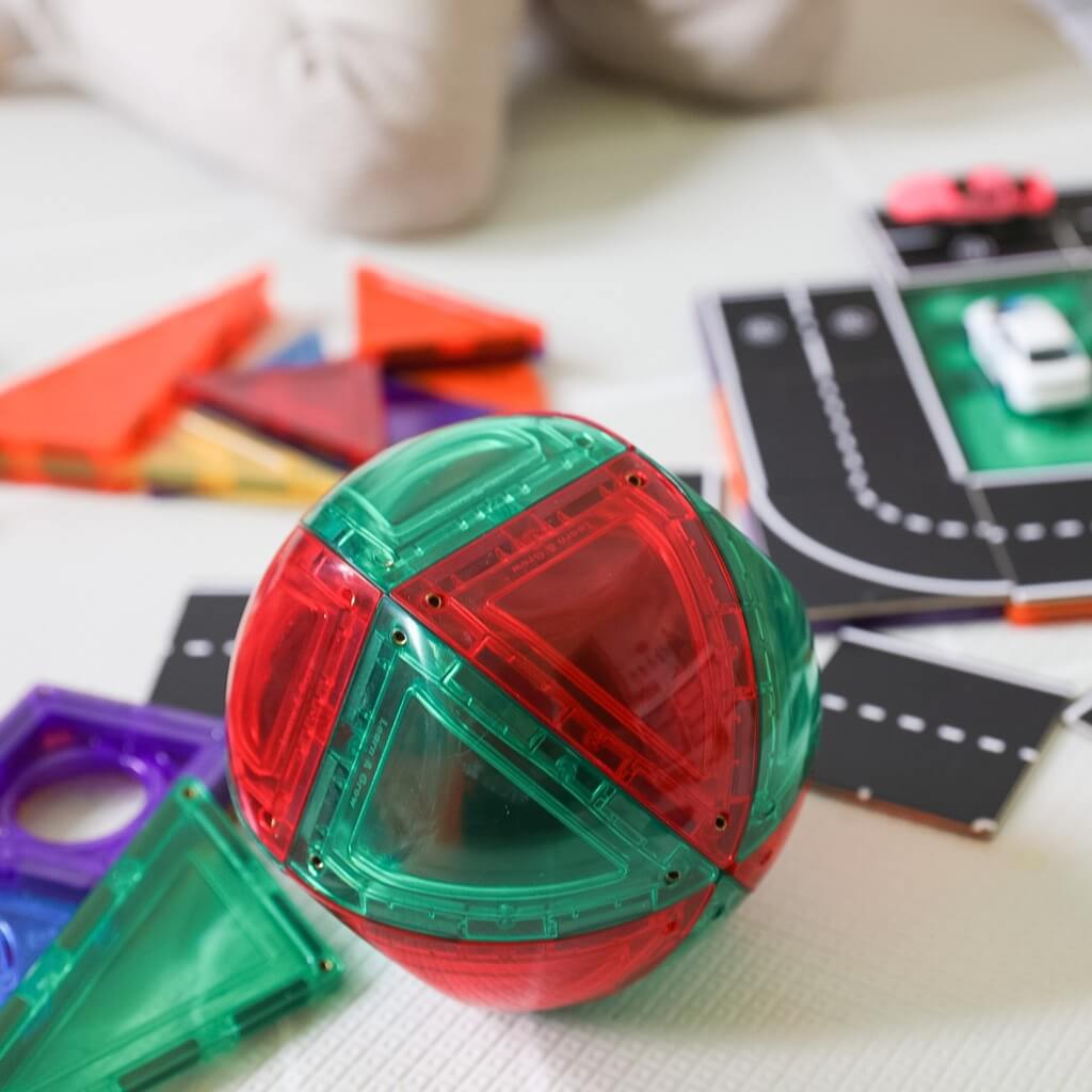 Magnetbausteine – Kuppelpackung (18 Teile)