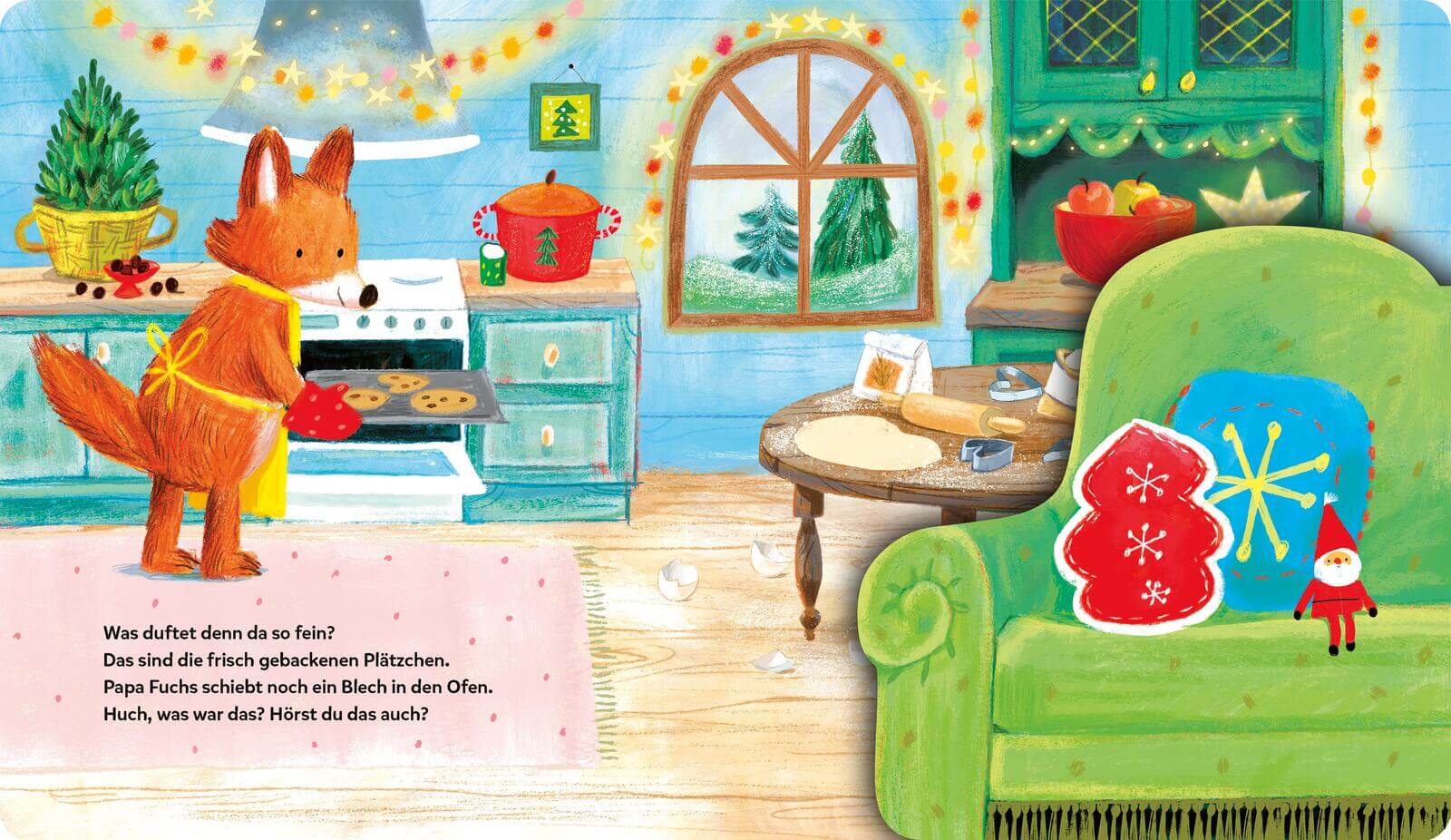 Mein Klapp-Sound-Buch: Hör mal her, es weihnachtet sehr! Soundbuch mit Klappen für Kinder ab 18 Monaten Madlen Ottenschlä...