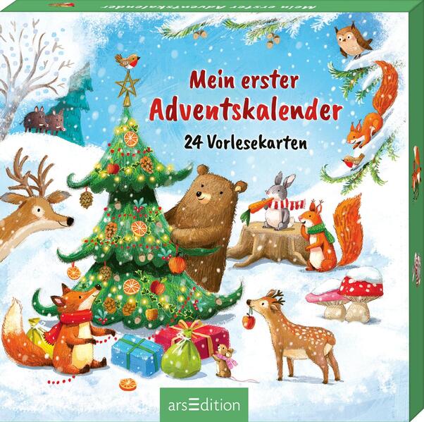 Mein erster Adventskalender 24 Vorlesekarten Joschi Mühl 9783845862408 ArsEdition GmbH (1)