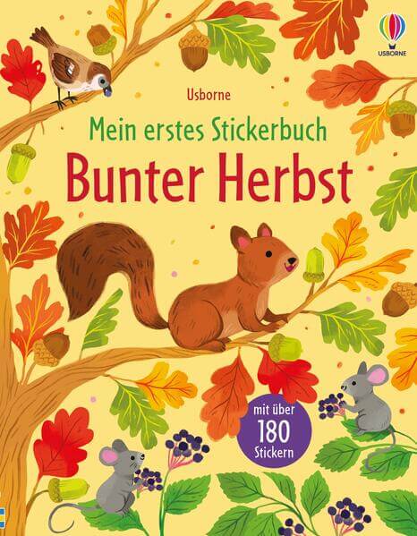 Mein erstes Stickerbuch: Bunter Herbst Stickerheft mit über 180 Stickern – typische Herbs Jessica Greenwell 9781035704408...