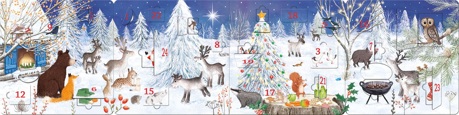 Mein liebstes Adventskalenderbuch Mit 24 Türchen 9783845865775 ArsEdition GmbH (2)