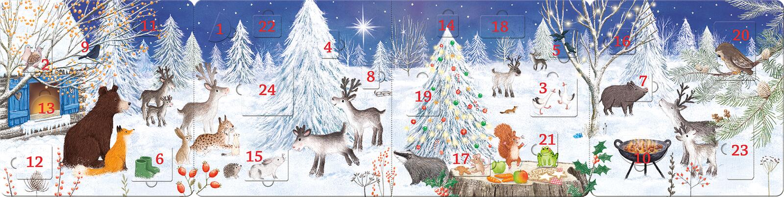 Mein liebstes Adventskalenderbuch Mit 24 Türchen 9783845865775 ArsEdition GmbH (4)