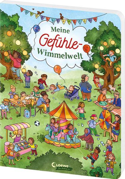 Meine Gefühle-Wimmelwelt Großes Wimmelbuch für Kinder ab 3 Jahren - Hilft K 9783743218741 Loewe Verlag GmbH (1)