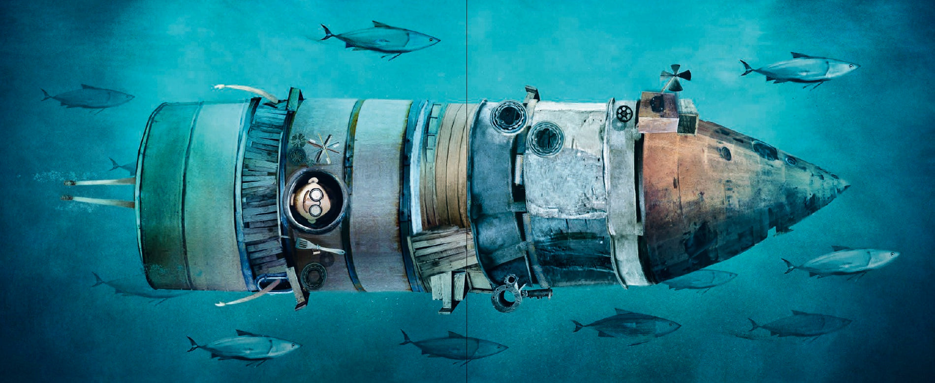 MixtVision 9783958541641 Seesucht Poetisches Bilderbuch über eine tiefe Sehnsucht - (4)