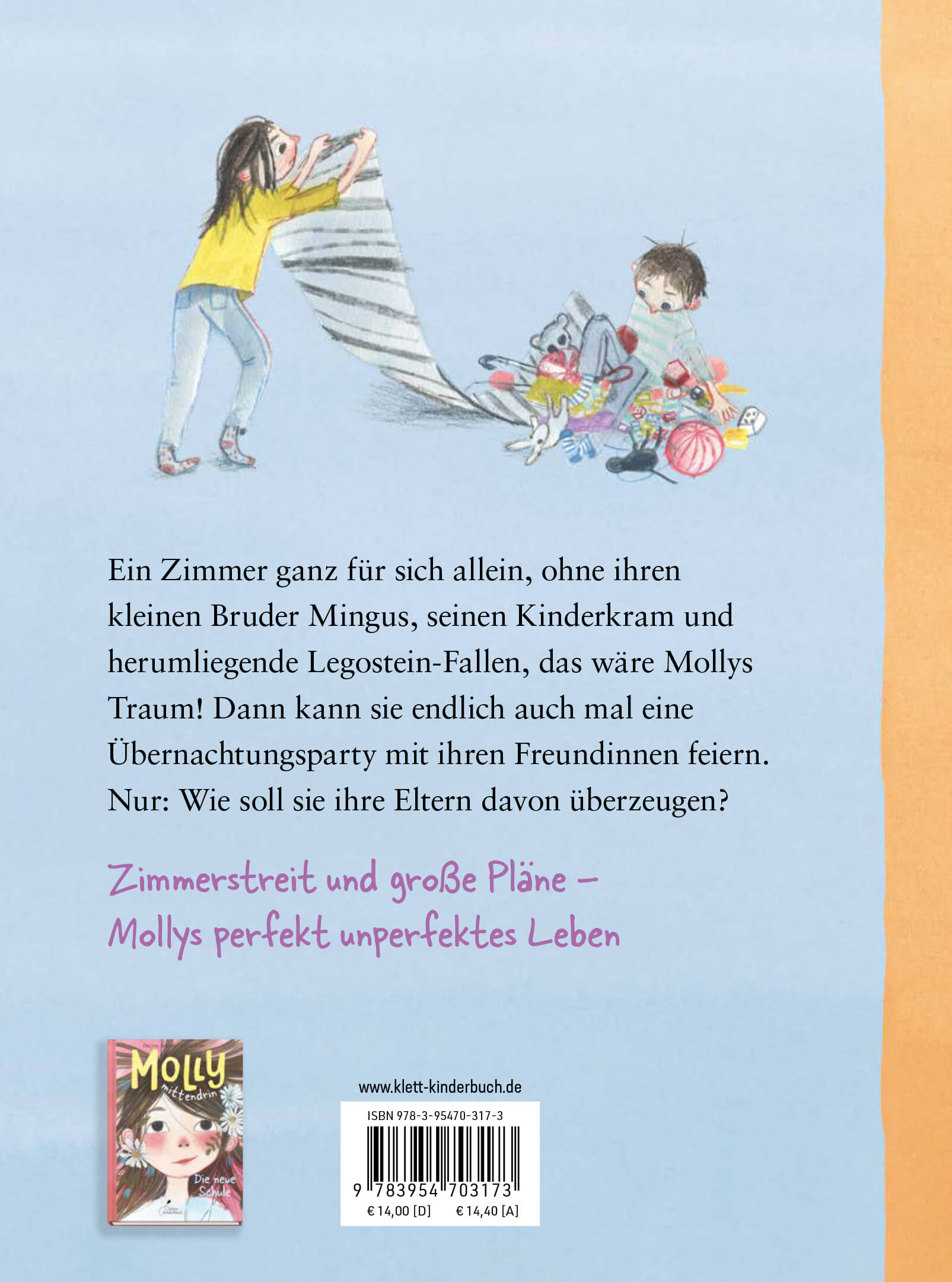 Molly mittendrin - Ein eigenes Zimmer Molly mittendrin, Band 2 | Ein warmherziges Kinder Lemire Sabine 9783954703173 Klet...