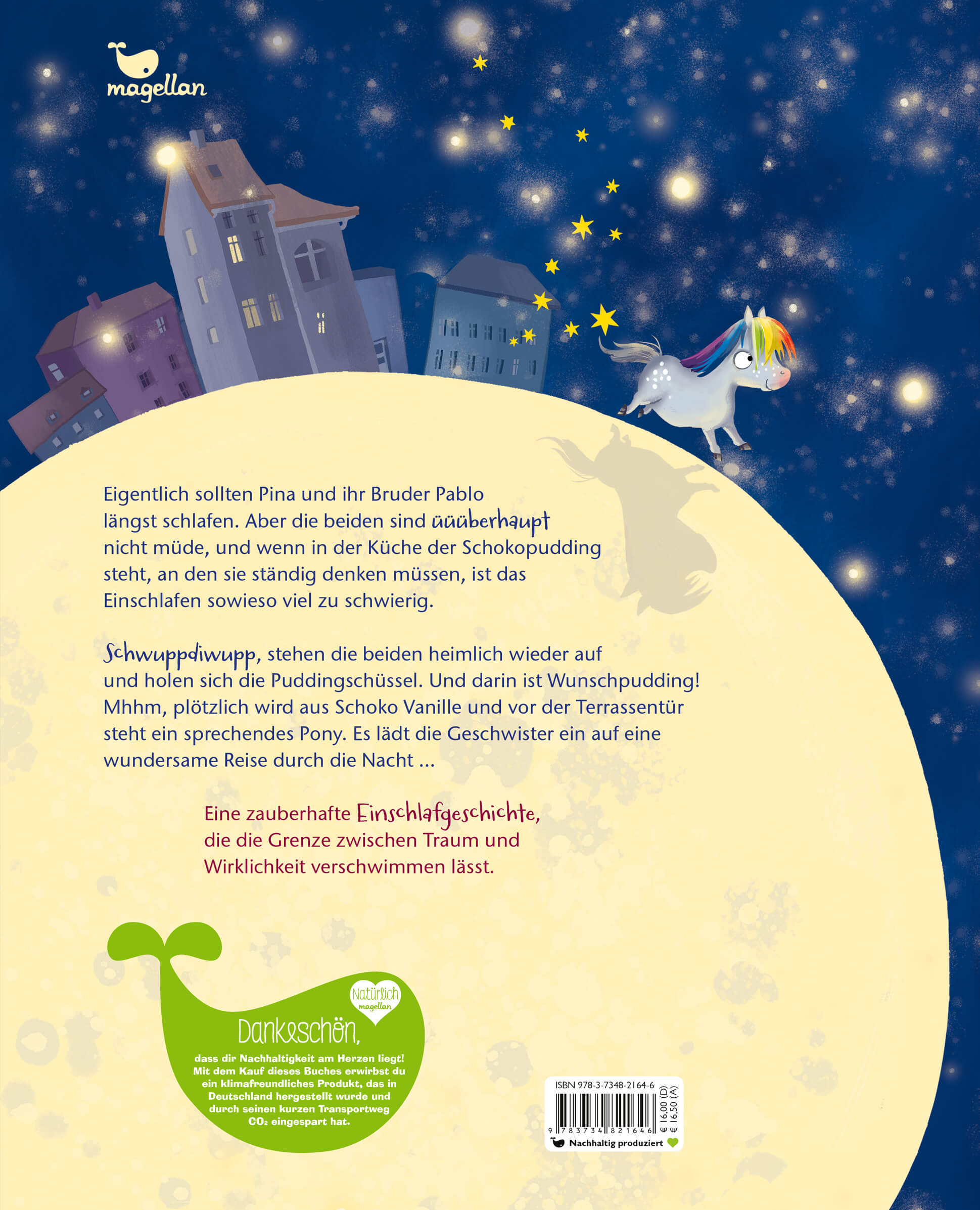 Pony, Mond und Sterne Eine fantasievolle Gutenachtgeschichte zum Vorlese Stephanie Gessner 9783734821646 Magellan GmbH & ...