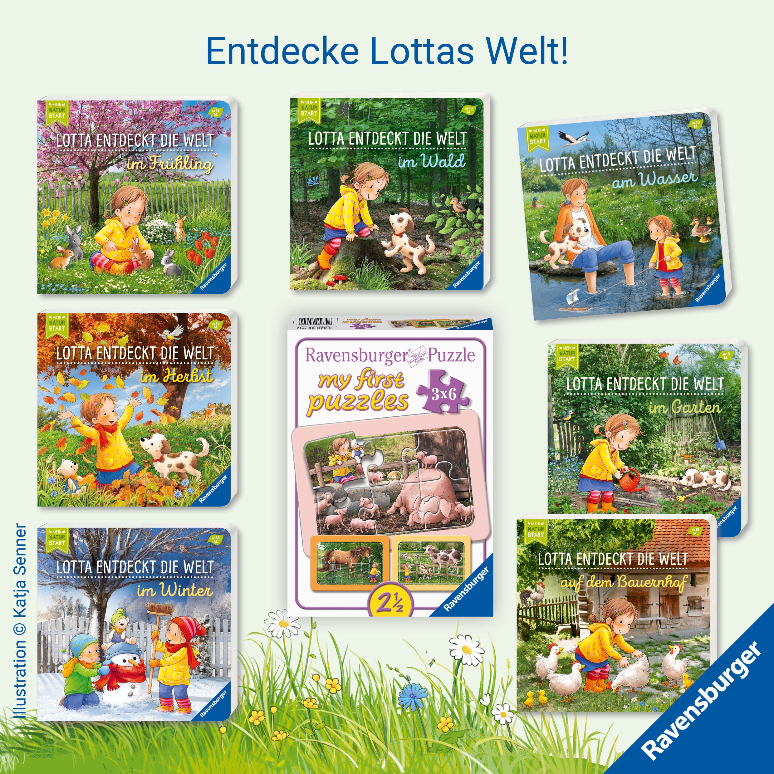 Ravensburger Verlag 9783473417407 Lotta entdeckt die Welt: Am Wasser (4)