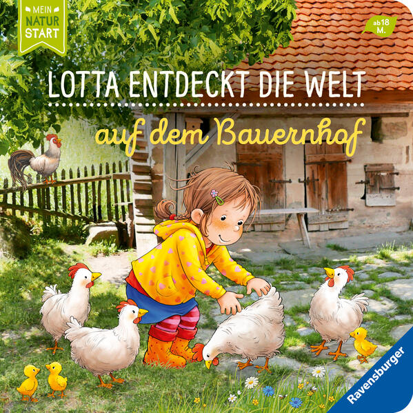 Ravensburger Verlag  9783473438778 Lotta entdeckt die Welt: Auf dem Bauernhof (1)