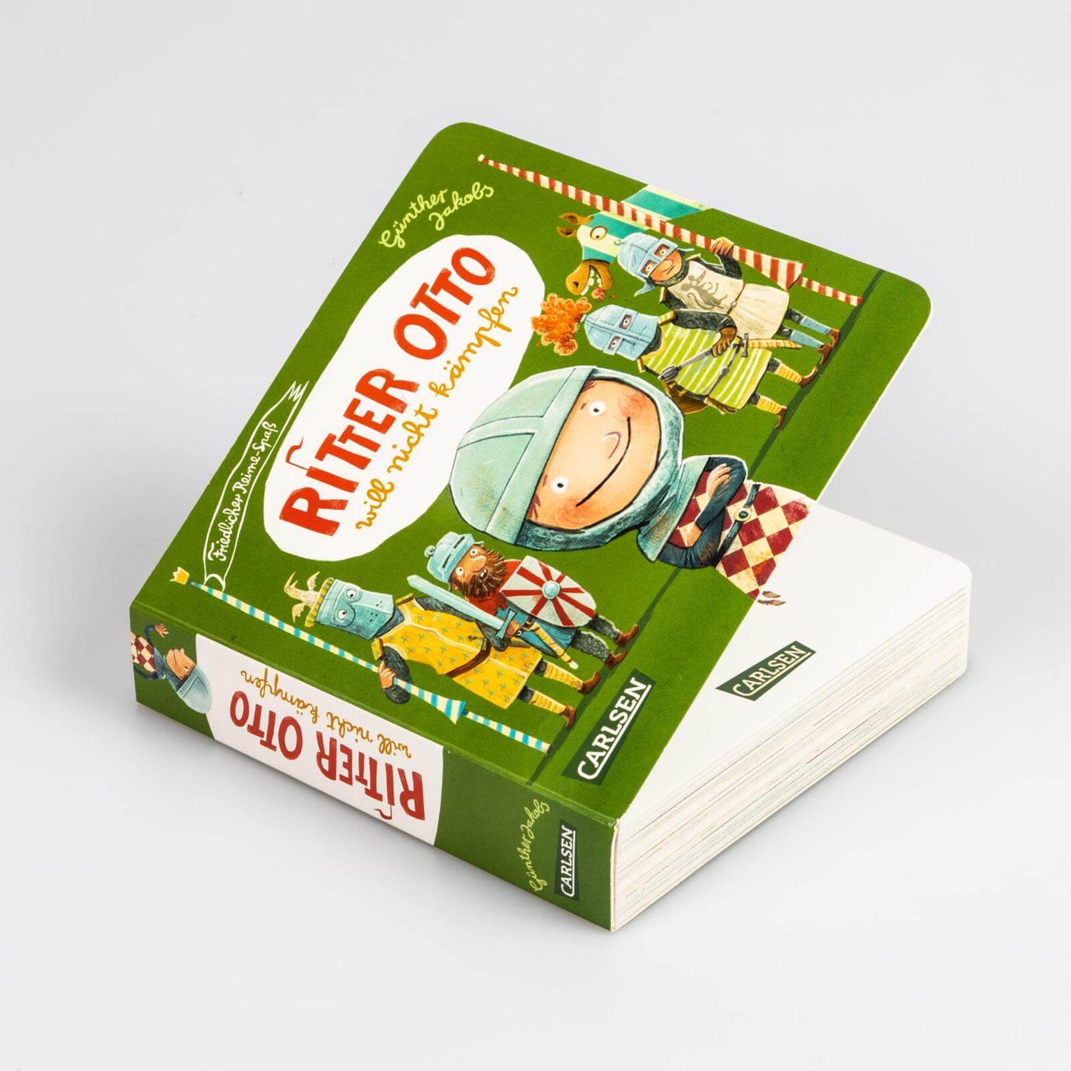 Ritter Otto will nicht kämpfen Friedlicher Reime-Spaß Günther Jakobs 9783551171795 Carlsen Verlag GmbH (3)