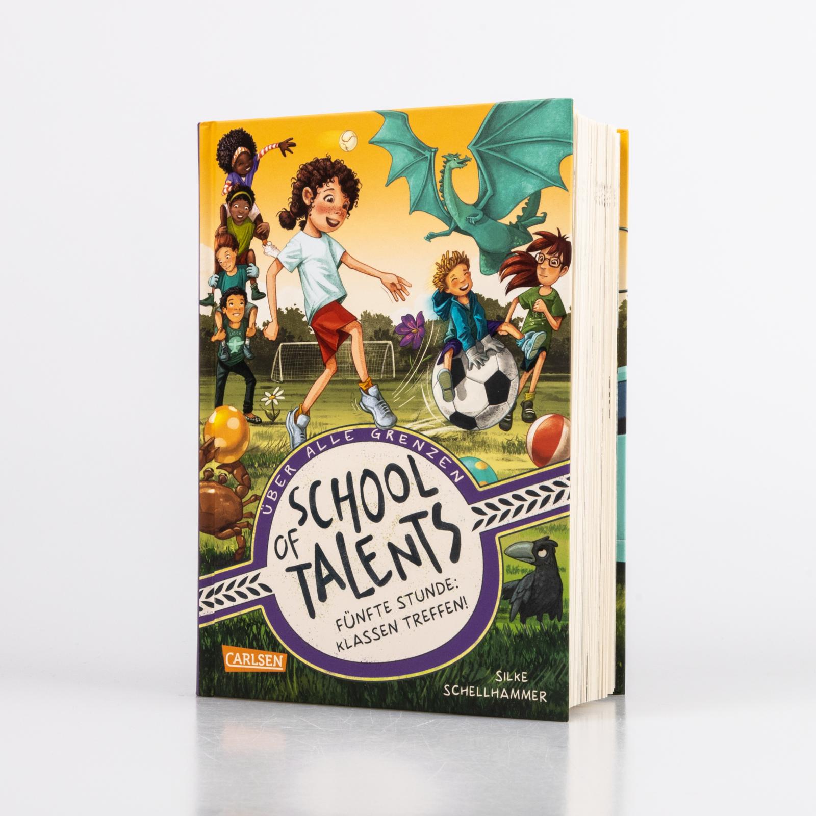 School of Talents 5: Fünfte Stunde: Klassen treffen! Silke Schellhammer 9783551651501 Carlsen Verlag GmbH (4)