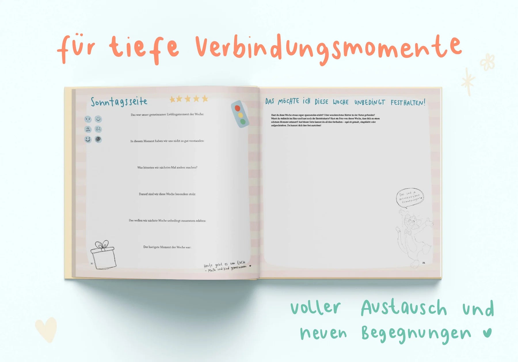 Du + Ich - Das Verbindungsbuch - orange