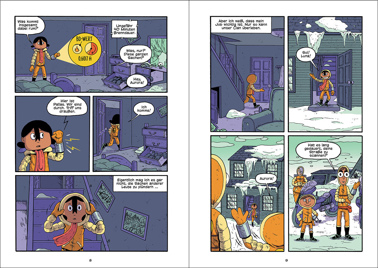 Superbrain-Comics - Abenteuer Vulkane Alles über brodelnde Lava und heiße Quellen - Entd Jon Chad 9783743218468 (4)