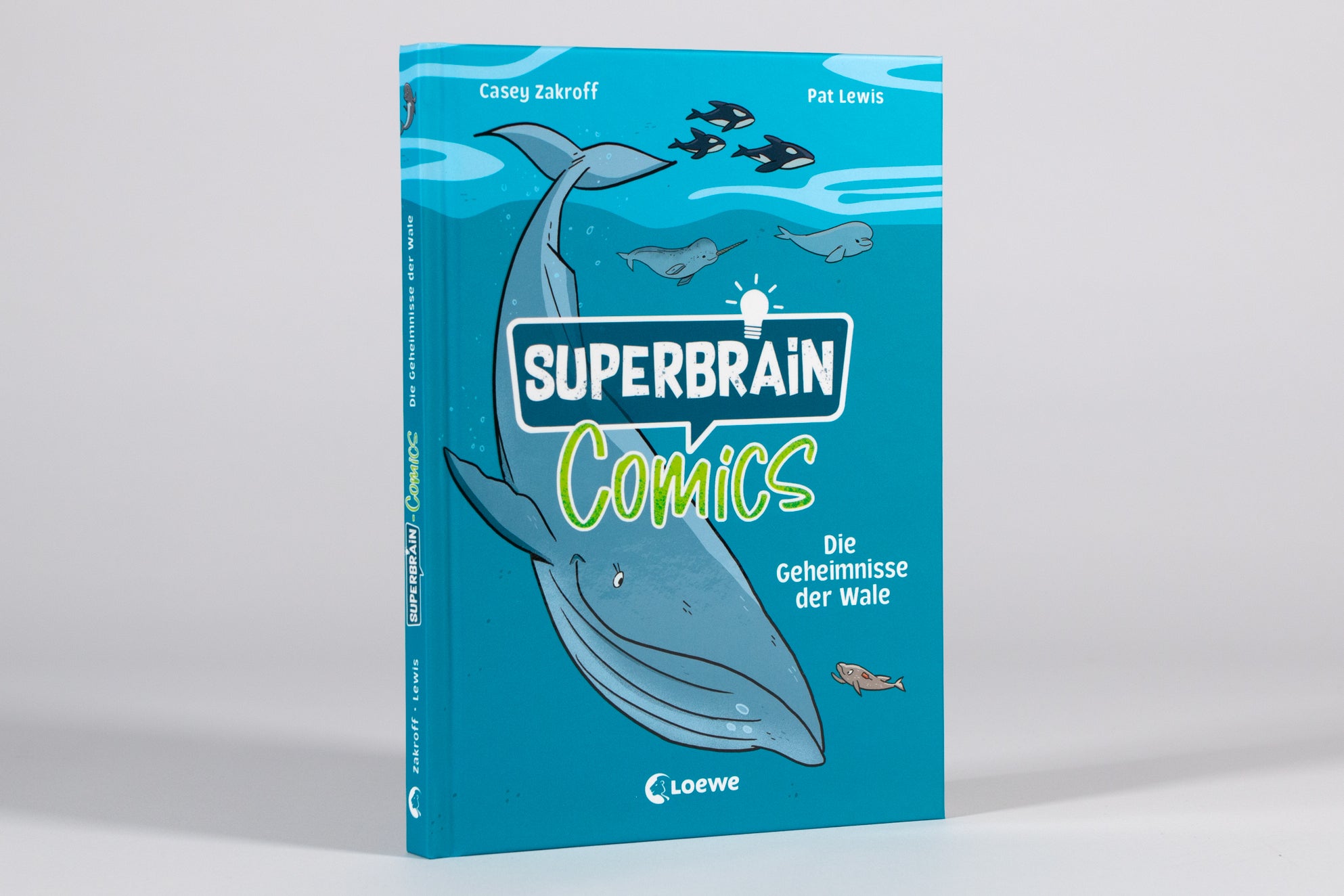Superbrain-Comics - Die Geheimnisse der Wale Tauche ab in die unbekannte Welt der größten Säuge Casey Zakroff 97837432180...