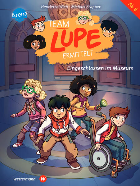 TEAM LUPE ermittelt (4). Eingeschlossen im Museum Rate-Krimi zum Selberlesen für Kinder ab 8 Jahren Henriette Wich (1)