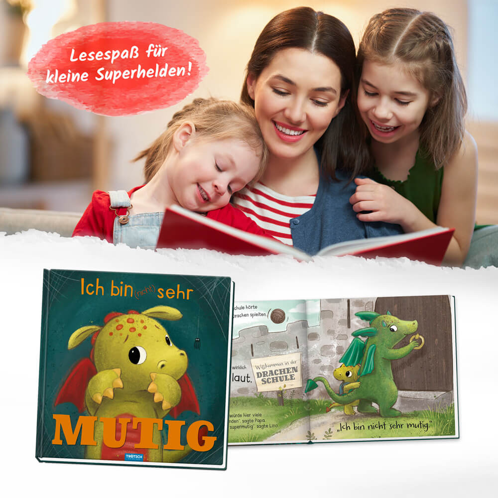 TRÖTSCH - Ich bin (nicht) sehr mutig | Zauberhaftes Bilderbuch über Mut und Überwindung von Ängsten 9783988021076 Trötsc...