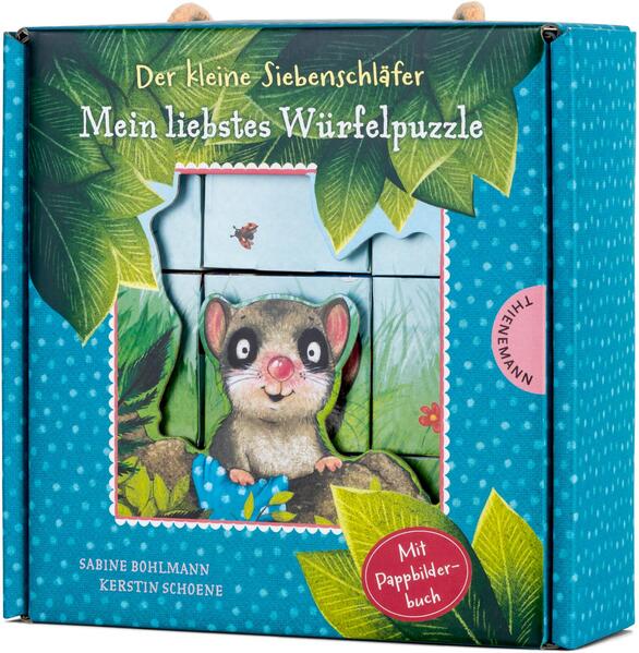 Thienemann - Esslinger Verlag GmbH 9783522460927 Der kleine Siebenschläfer: Mein liebstes Würfelpuzzle Mit Pappbilderbuch (1)