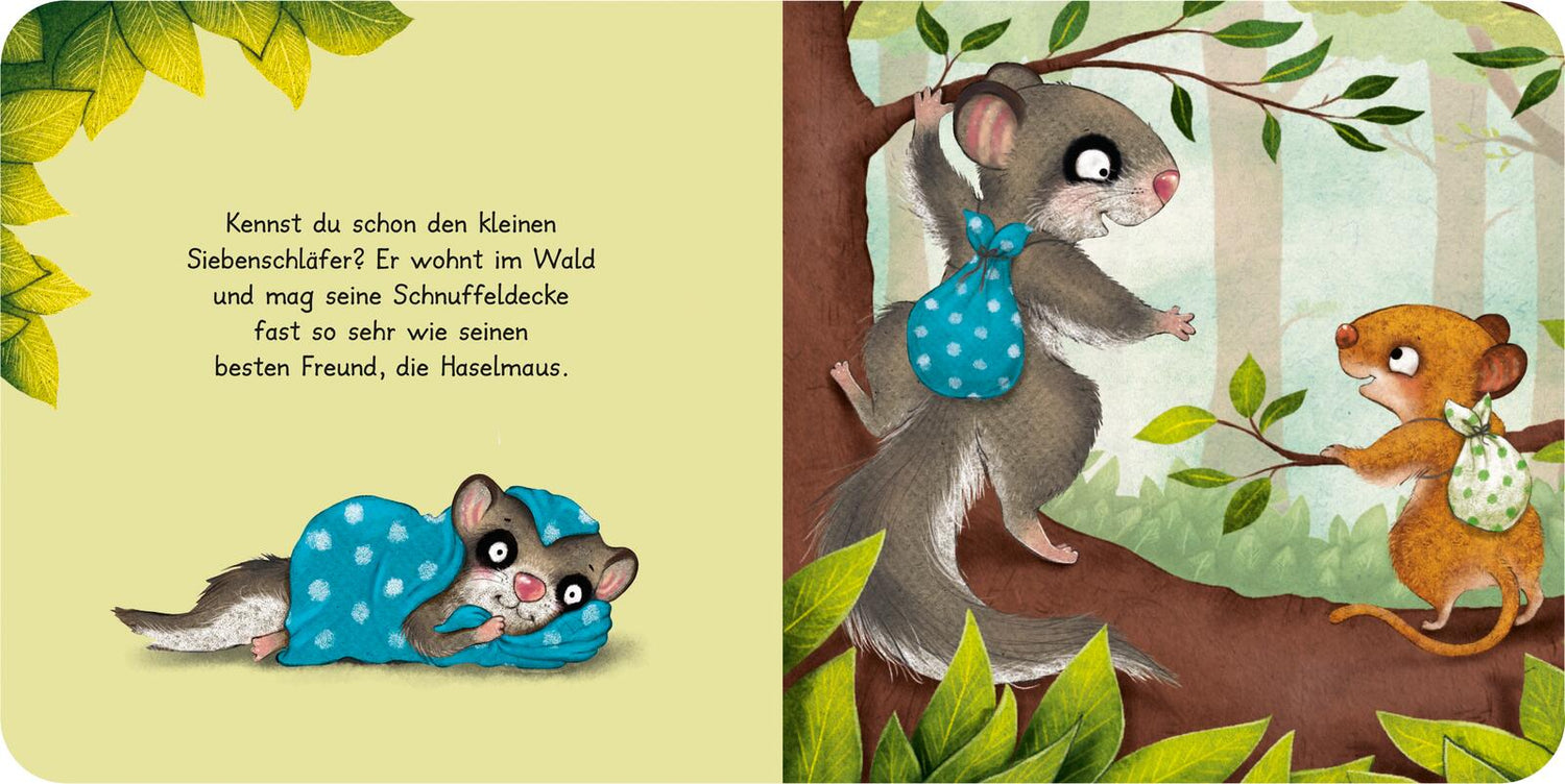 Thienemann - Esslinger Verlag GmbH 9783522460927 Der kleine Siebenschläfer: Mein liebstes Würfelpuzzle Mit Pappbilderbuch (3)