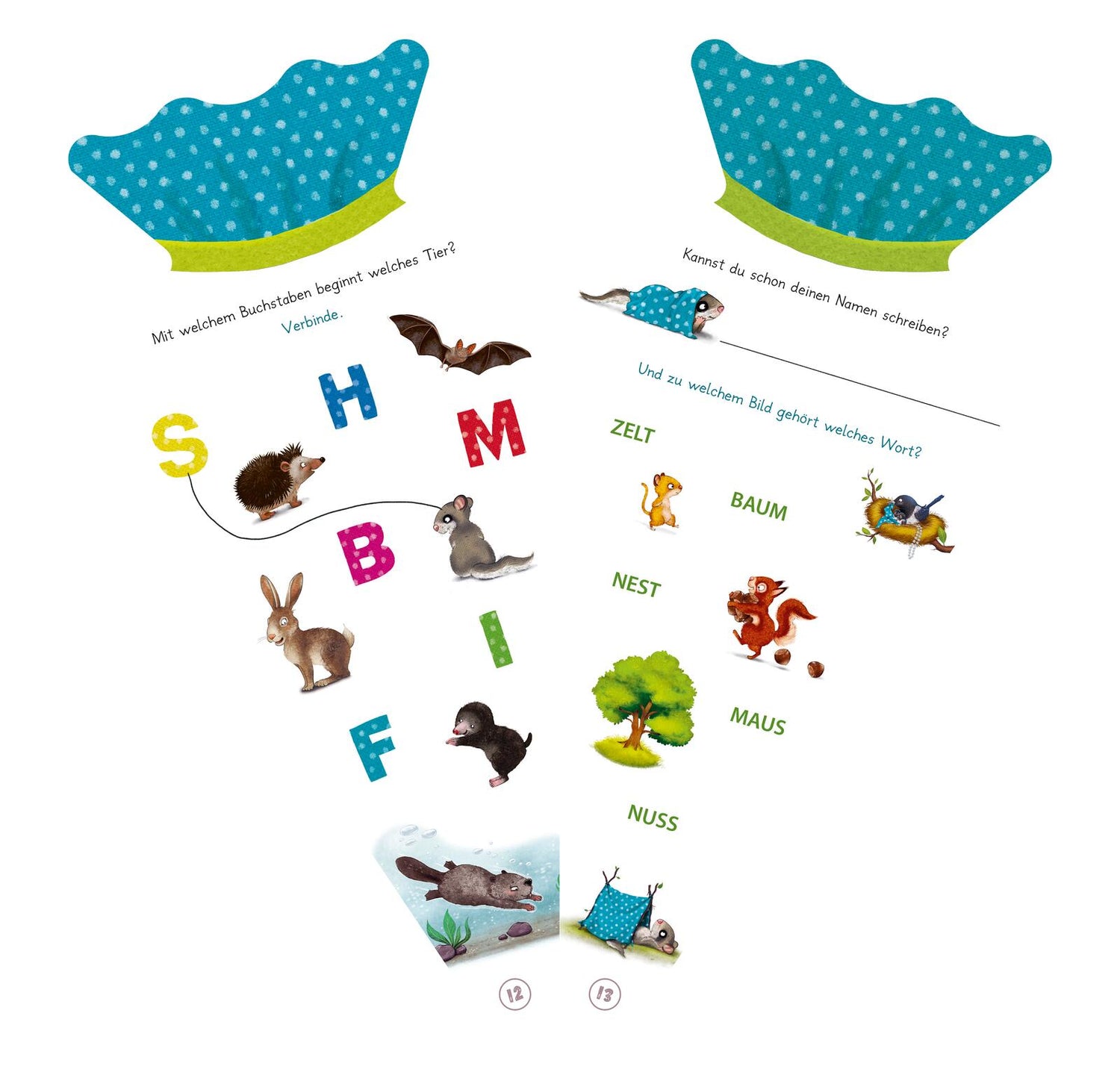 Thienemann - Esslinger  978-3-522-18640-7 Der kleine Siebenschläfer: Ich freu mich auf die Schule! Geschenk zum Schulstart...