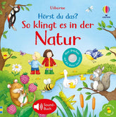 Usborne im dtv 978-1-0357-0329-6 Hörst du das? So klingt es in der Natur Soundbuch mit echten Naturgeräuschen erweckt Wies...
