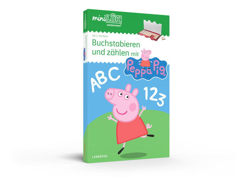 Arena 9783072448055 miniLÜK Kindergarten/Vorschule Set Buchstabieren und zähle (1)