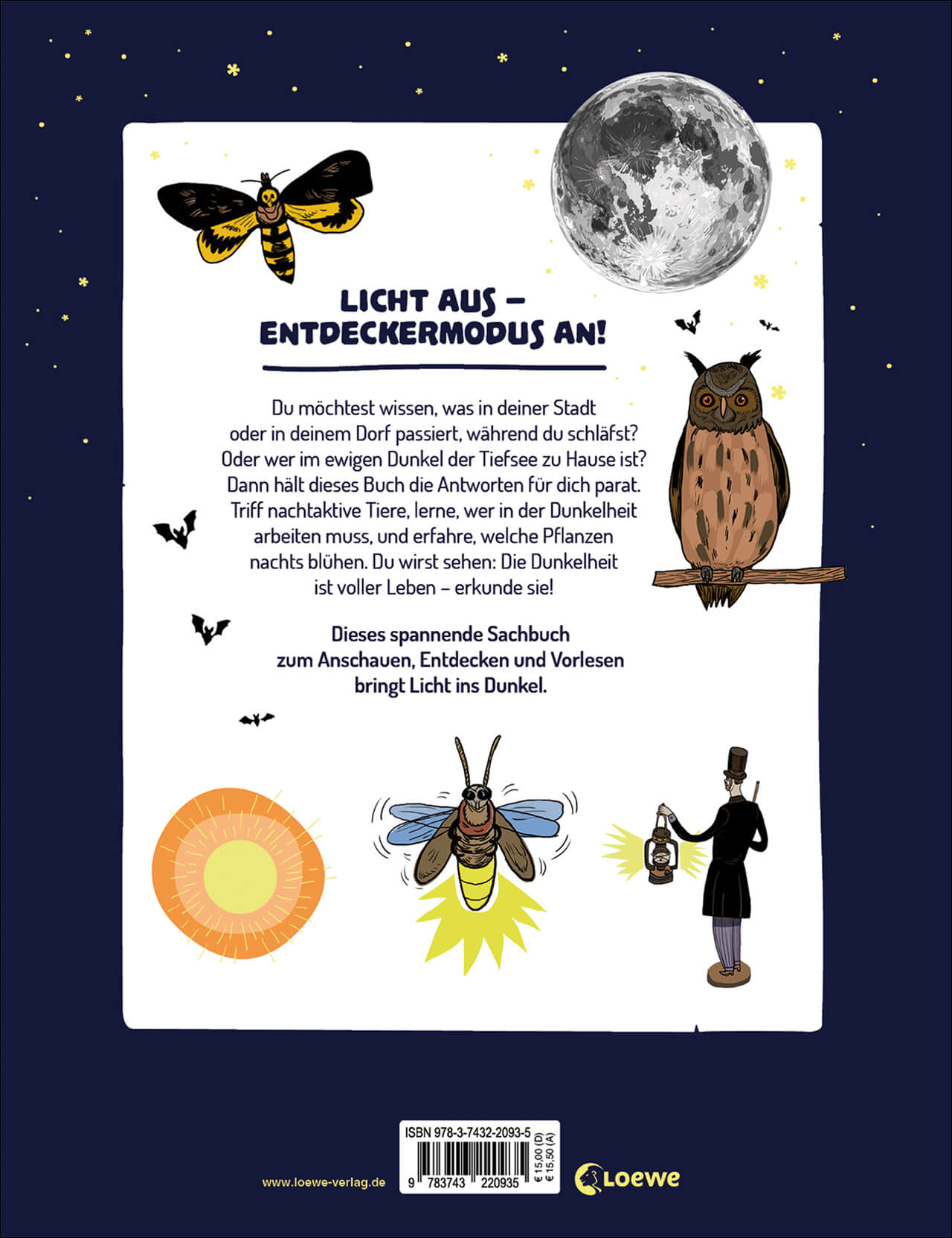Was geschieht im Dunkeln? Entdecke die Geheimnisse der Nacht! - Sachbuch übe Helena Haraštová 9783743220935 Loewe Verlag ...