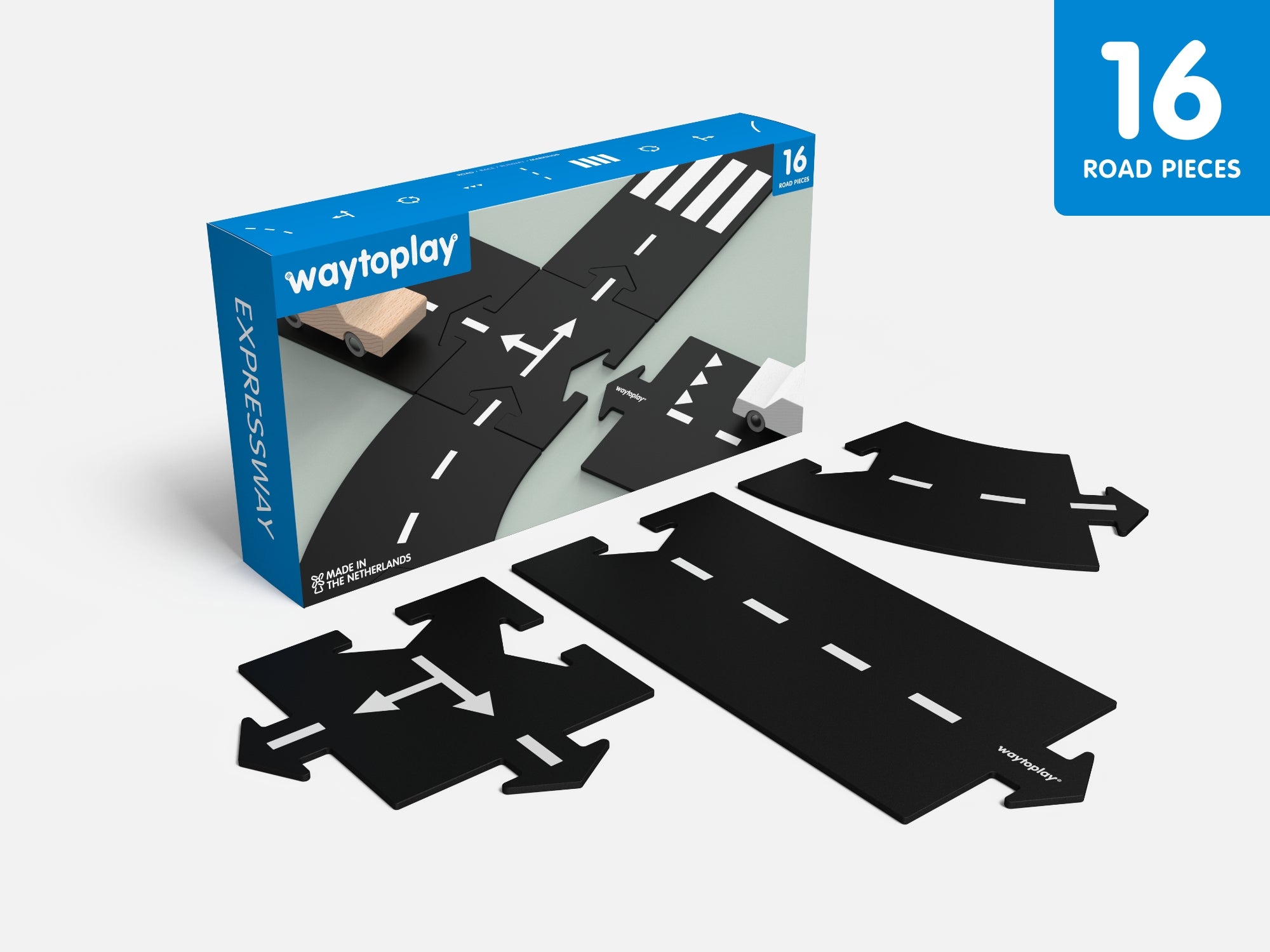 Waytoplay Spielstraße - Expressway - 16 Teile