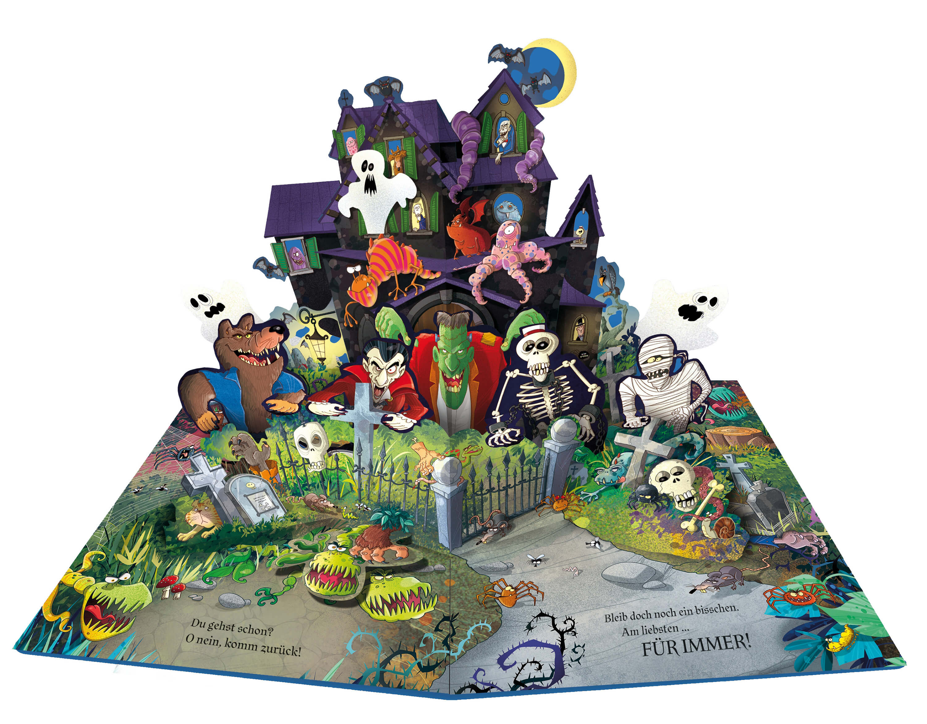 Willkommen im Geisterschloss! Schau rein, wenn du dich traust… Buch mit Pop-ups, 9781035702688 Usborne im dtv (3)