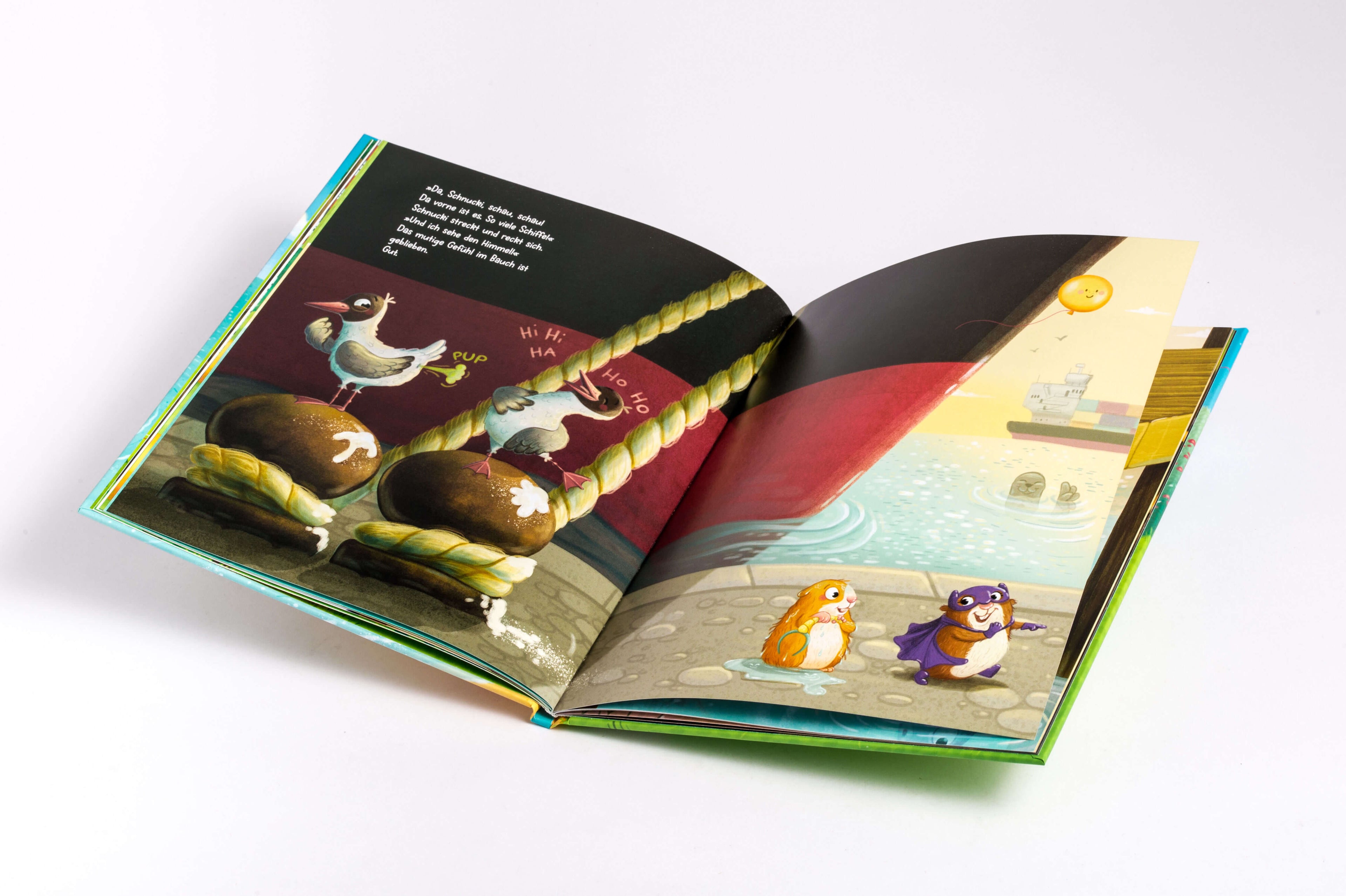 Zisch und Schnucki – Me(e)hr-Abenteuer geht immer! Bilderbuch ab 4 Jahren Ann-Katrin Heger 9783328303602 Penguin Verlag (10)