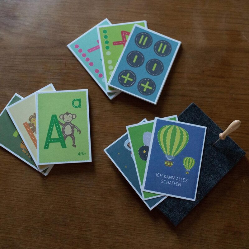 Prickel Bastelset Schulkind