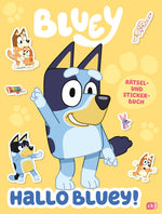cbj 978-3-570-18192-8 Hallo BLUEY! - Ein lustiges Rätsel- und Stickerbuch Mit über 40 bunten Stickern (1)