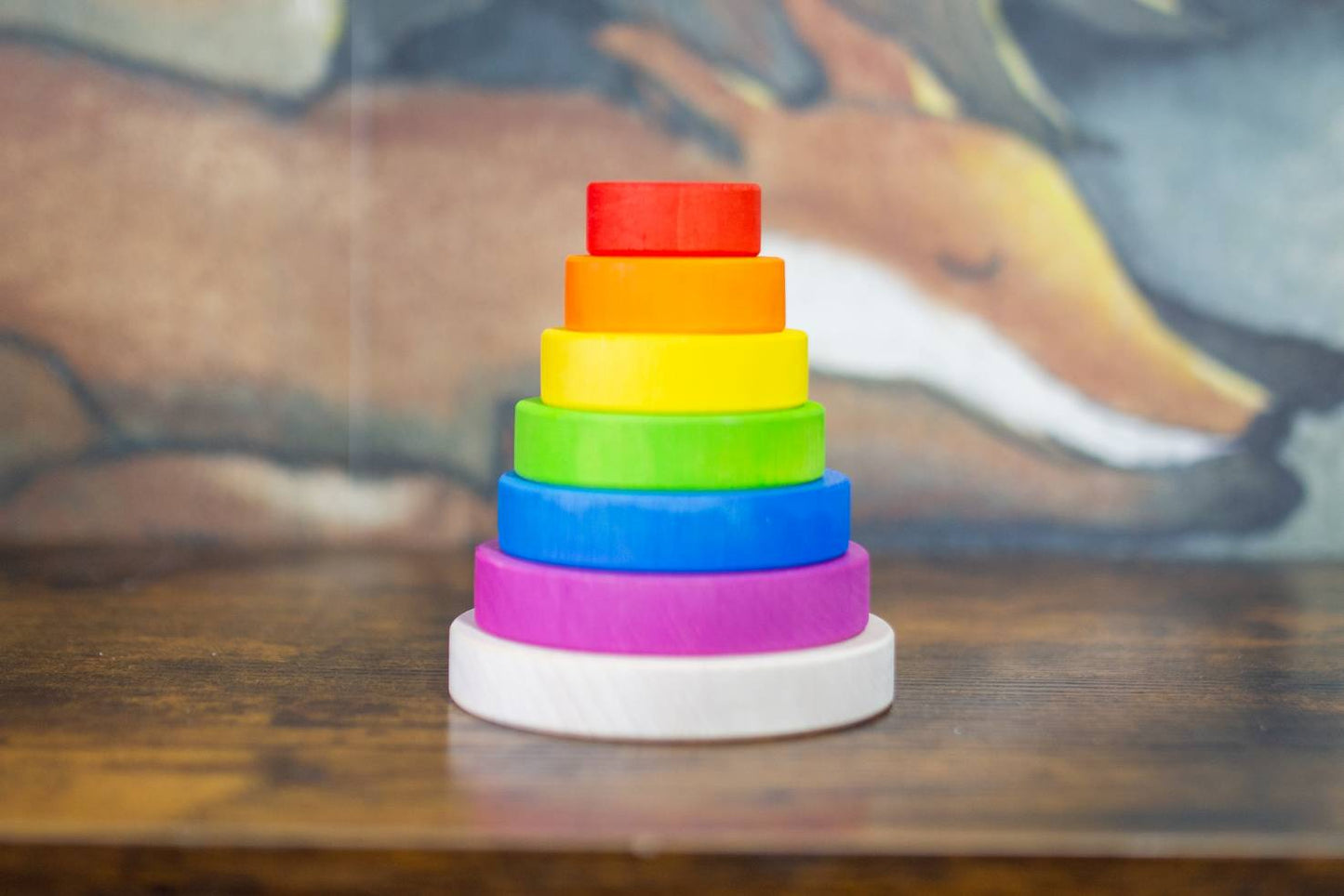 Goki: Stapelturm Regenbogen