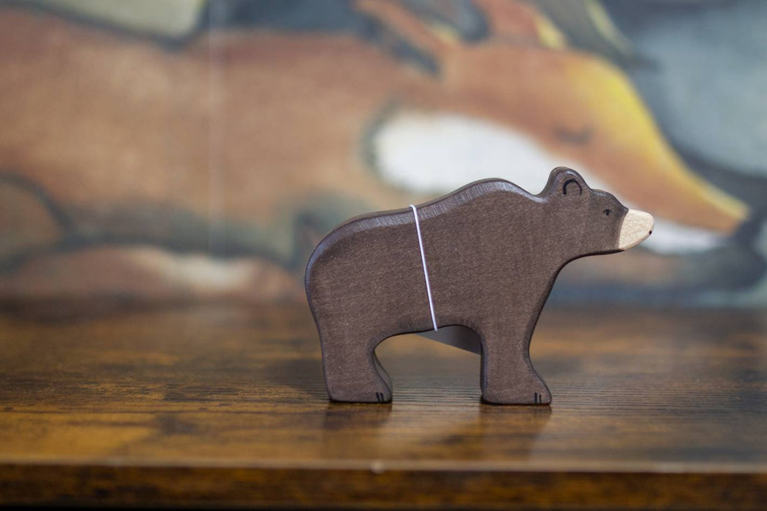 Holztiger: Braunbär