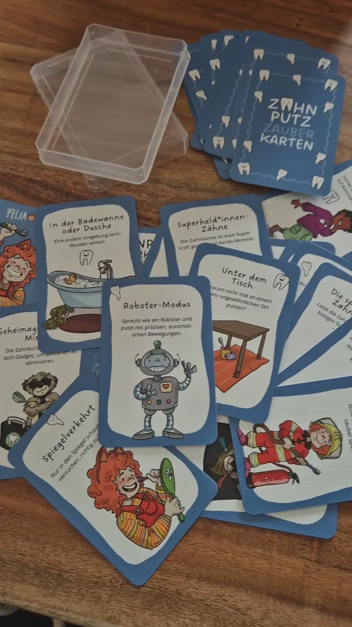 Felia Fuchs - Zahnputz Zauberkarten